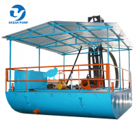 environmental dredging sand dredger with diesel generator